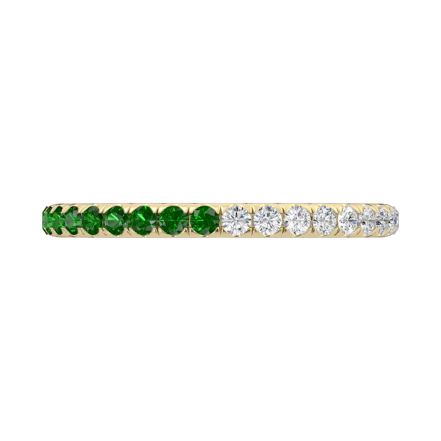 The "Duet" Ring Tsavorite 25ctw. Diamonds .48ctw.