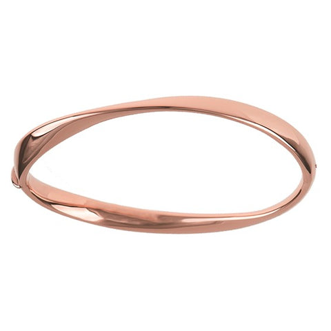 14K Rose Gold Bangle