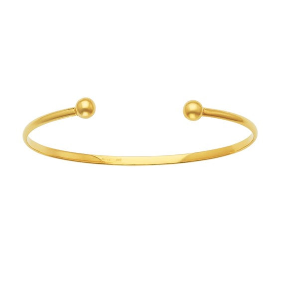 14K Gold Flex Bangle