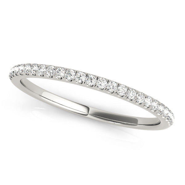 Diamond Half Band In Prong Setting