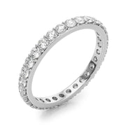 Diamond 4 Prong Eternity Band